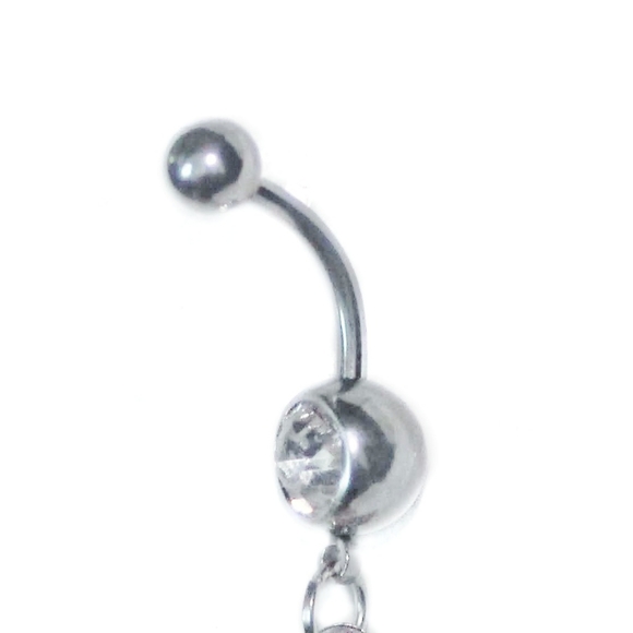 Saturn planet astrology belly ring - Picture 8 of 9